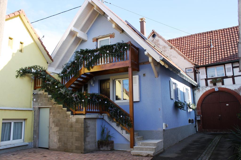 Gites Des Dix Vins Dangolsheim Экстерьер фото