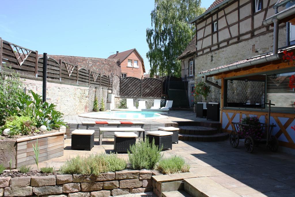 Gites Des Dix Vins Dangolsheim Экстерьер фото